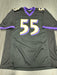 Terrell Suggs Signed Baltimore Ravens Custom Jersey JSA COA