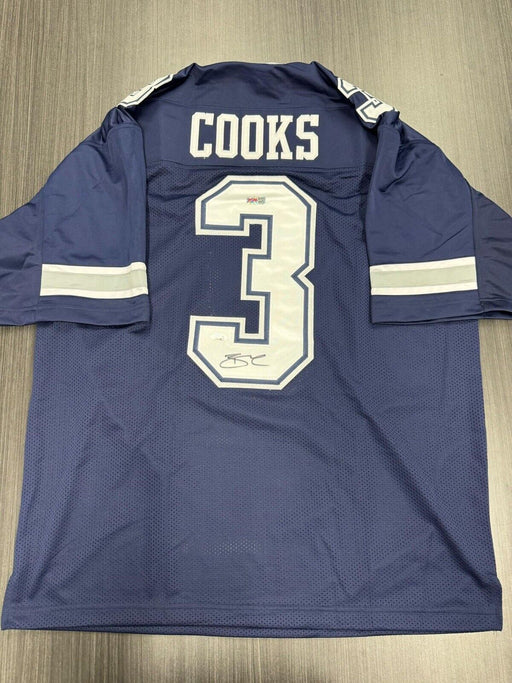 Brandin Cooks Signed Dallas Cowboys Custom Jersey JSA COA