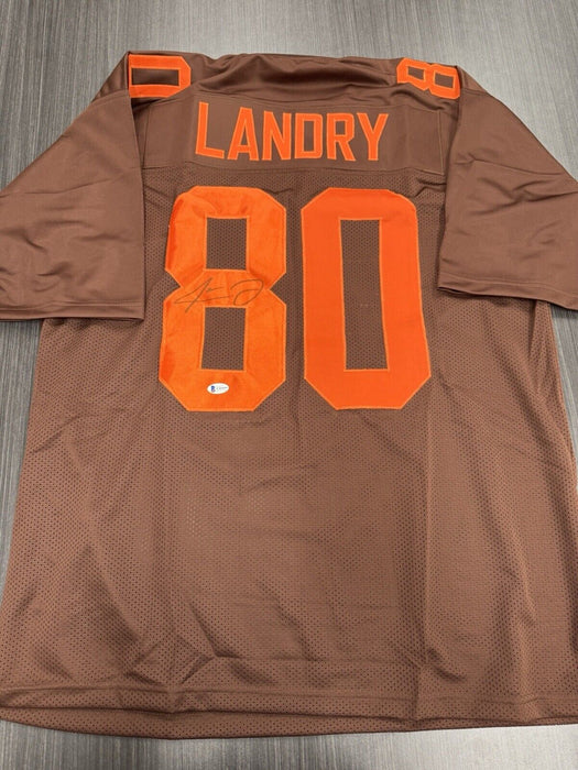 Jarvis Landry Signed Cleveland Browns Custom Jersey Beckett COA