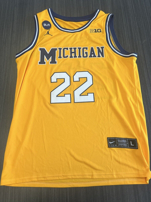 Caleb Houston Signed Michigan Wolverines Jersey JSA COA