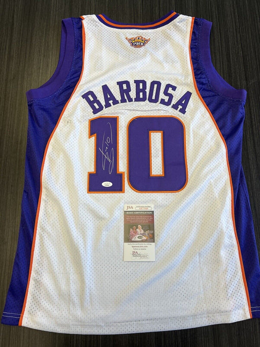 Leandro Barbosa Signed Phoenix Suns Jersey JSA COA