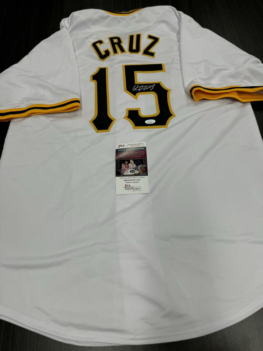 Oneill Cruz Signed Pittsburgh Pirates Custom Jersey JSA COA