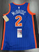 Miles McBride Signed New York Knicks Jersey JSA COA