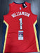 Zion Williamson Signed New Orleans Pelicans Jersey JSA COA