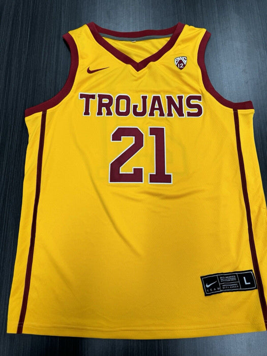 Onyeka Okongwu Signed USC Trojans Jersey JSA COA