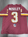 Mark Moseley Signed Washington Redskins Custom Jersey Beckett COA