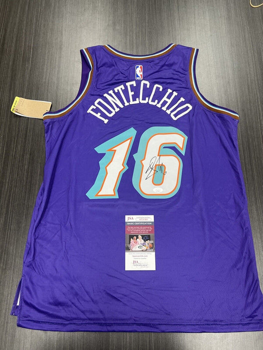 Simone Fontecchio Signed Utah Jazz Jersey JSA COA