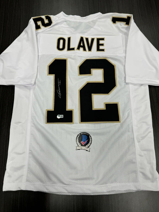 Chris Olave Signed New Orleans Saints Custom Jersey  Beckett COA