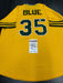 Vida Blue Signed Oakland Athletics Custom Jersey JSA COA