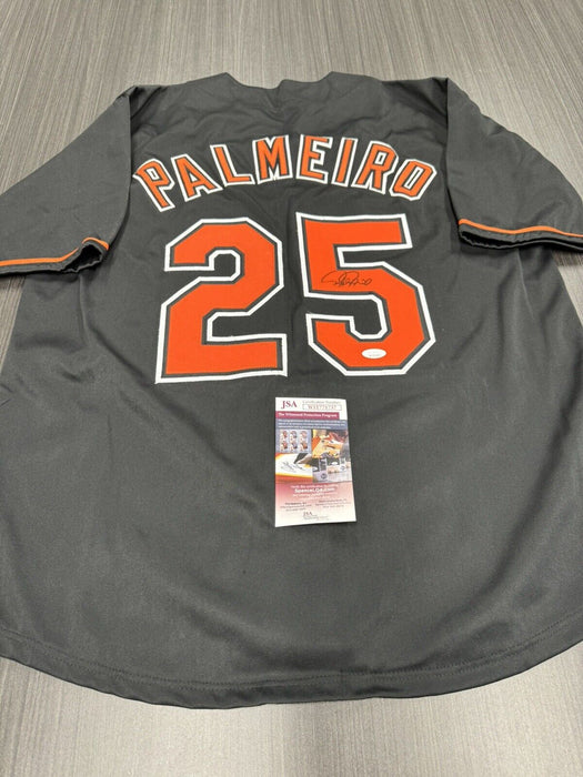 Rafael Palmeiro Signed Baltimore Orioles Custom Jersey JSA COS