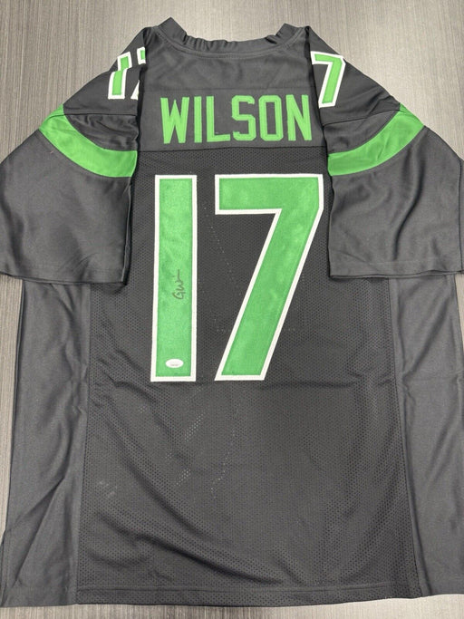 Garrett Wilson Signed New York Jersey Custom Jersey JSA COA