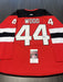 Miles Wood Signed New Jersey Devils Jersey JSA COA