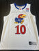 Svi Mykhailuk Signed Kansas Jayhawks Jersey JSA COA