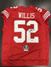 Patrick Willis Signed San Francisco 49ers Custom Jersey Beckett COA