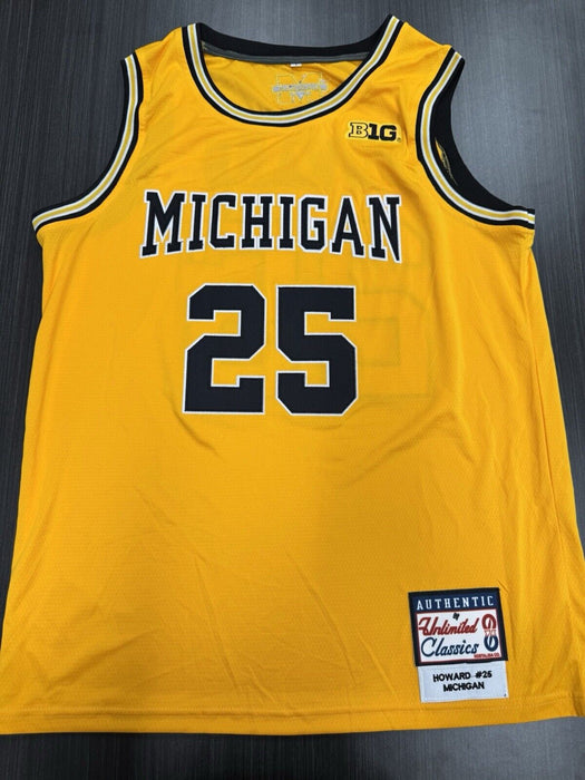 Juwan Howard Signed Michigan Wolverines Jersey JSA COA