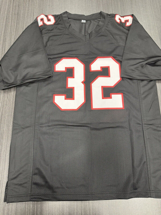 Jamal Anderson Signed Atlanta Falcons Custom Jersey Beckett COA