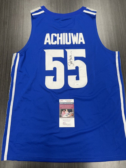 Precious Achiwua Signed Memphis Tigers Jersey JSA COA