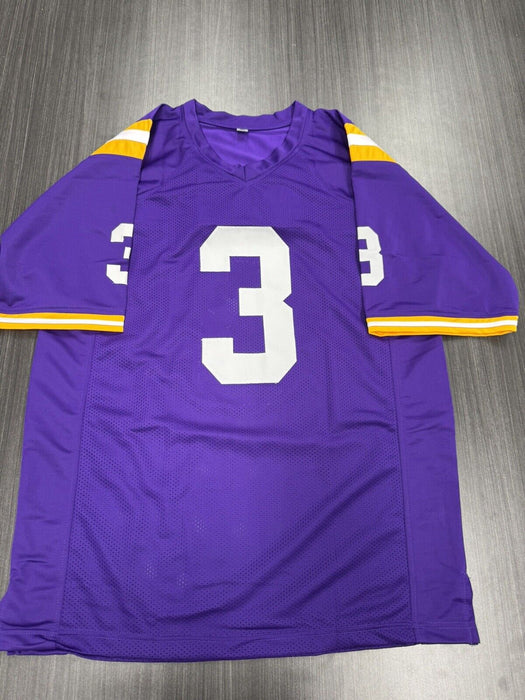 Odell Beckham Jr.  Signed LSU Tigers Custom Jersey Beckett COA