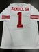 Deebo Samuel Signed San Francisco 49ers Custom Jersey JSA COA