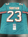 Patrick Surtain Signed Miami Dolphins Custom Jersey JSA COA