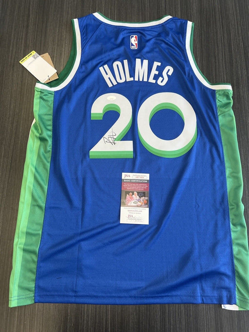 Richaun Holmes Signed Dallas Mavericks Jersey JSA COA