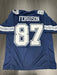 Jake Ferguson Signed Dallas Cowboys Custom Jersey  COA