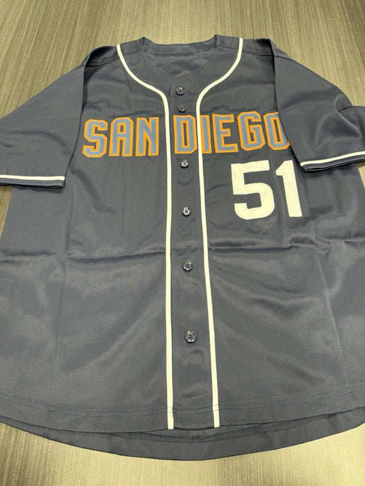 Trevor Hoffman Signed San Diego Padres Custom Jersey Beckett COA