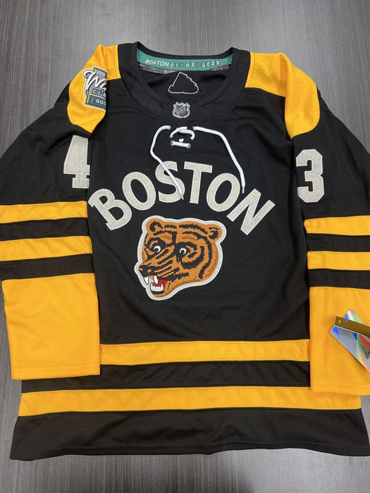 Danton Heinen Signed Boston Bruins Jersey JSA COA