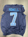 Sam Howell Signed North Carolina Tar Heels Custom Jersey JSA COA