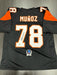 Anthony Munoz Signed Cincinnati Bengals Custom Jersey Beckett COA