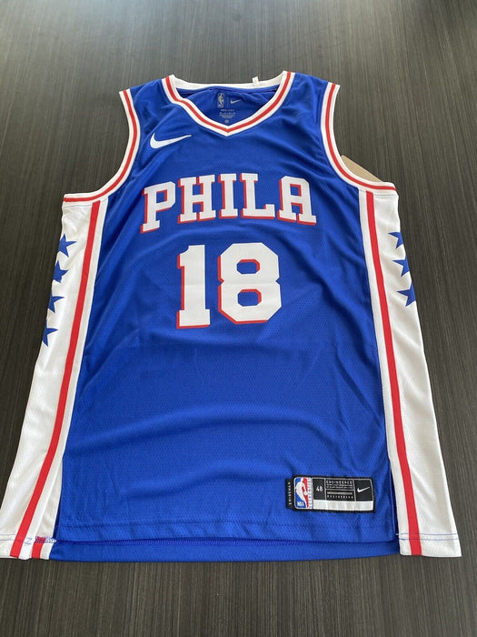 Shake Milton Signed Philadelphia 76ers Jersey JSA COA