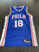 Shake Milton Signed Philadelphia 76ers Jersey JSA COA