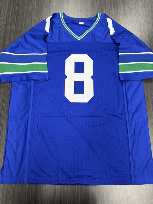 Matt Hasselbeck Signed Seattle Seahawks Custom Jersey Beckett COA