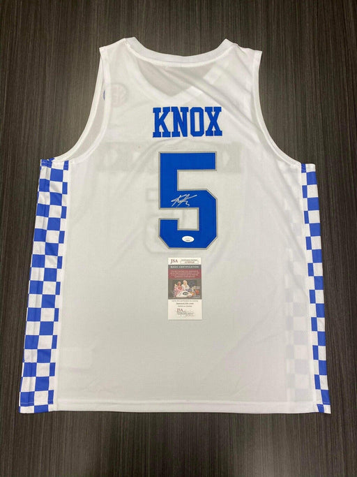 Kevin Knox Signed Kentucky Wildcats Jersey JSA COA