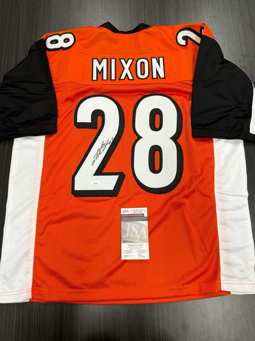 Joe Mixon Signed Cincinnati Bengals Custom Jersey JSA COA