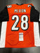 Joe Mixon Signed Cincinnati Bengals Custom Jersey JSA COA