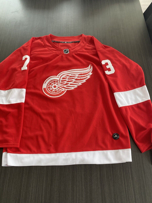 Adam Erne Signed Detroit Red Wings Jersey JSA COA