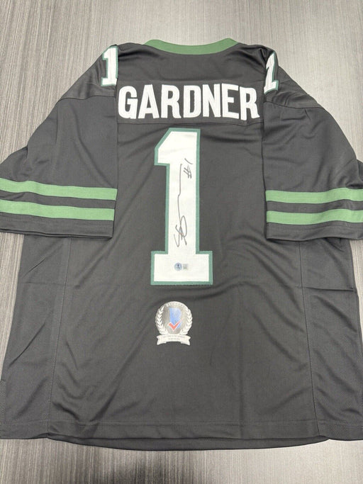 Sauce Gardner Signed New York Jets Custom Jersey Beckett COA