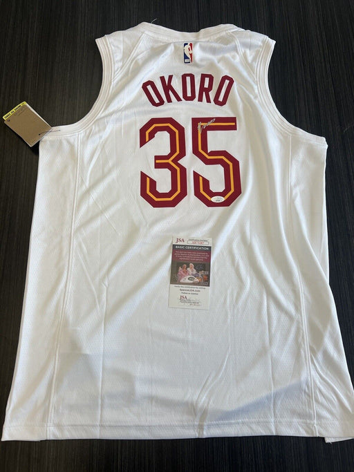 Isaac Okoro Signed Cleveland Cavaliers Jersey JSA COA