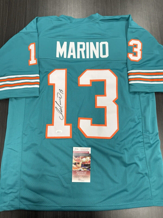 Dan Marino Signed Miami Dolphins Custom Jersey JSA COA
