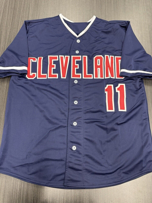 Jose Ramirez Signed Cleveland Guardians Custom Jersey JSA COA