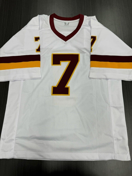 Joe Theismann Signed Washington Redskins Custom Jersey Beckett COA