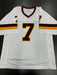 Joe Theismann Signed Washington Redskins Custom Jersey Beckett COA