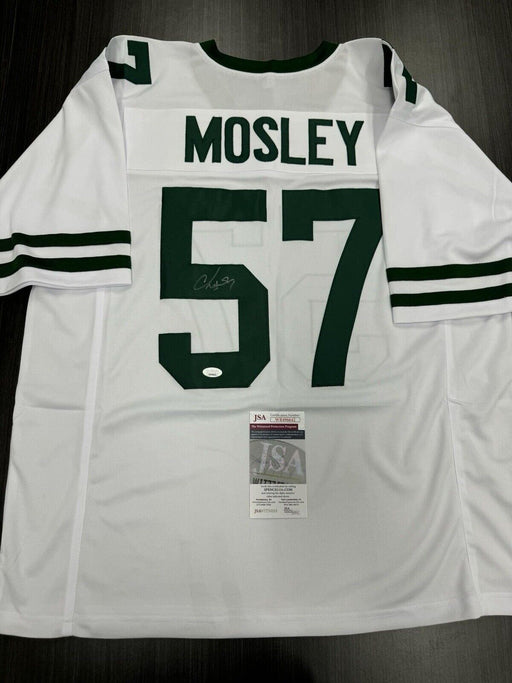 CJ Mosley Signed New York Jets Custom Jersey JSA COA