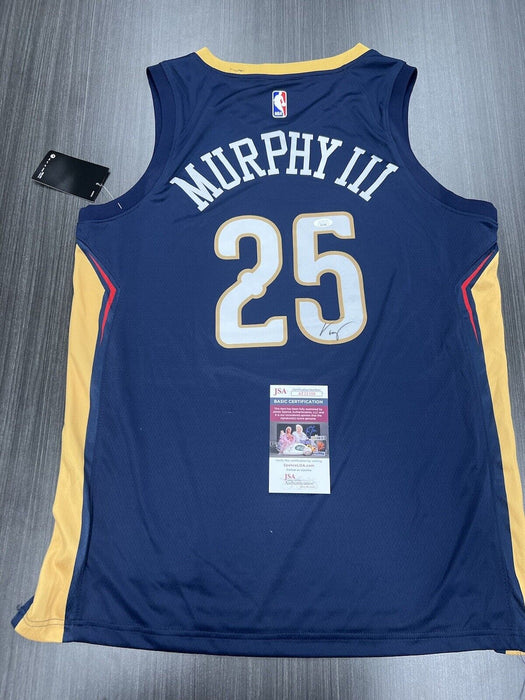 Trey Murphy Signed New Orleans Pelicans Jersey JSA COA