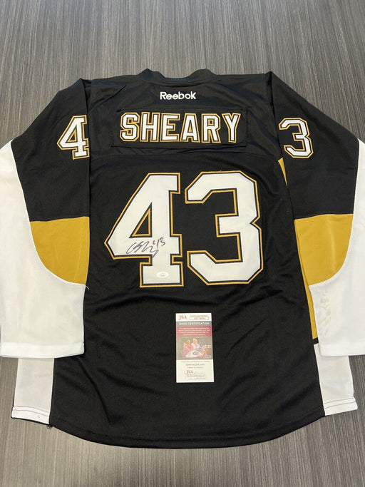 Conor Sheary Signed Pittsburgh Penguins Jersey JSA COA