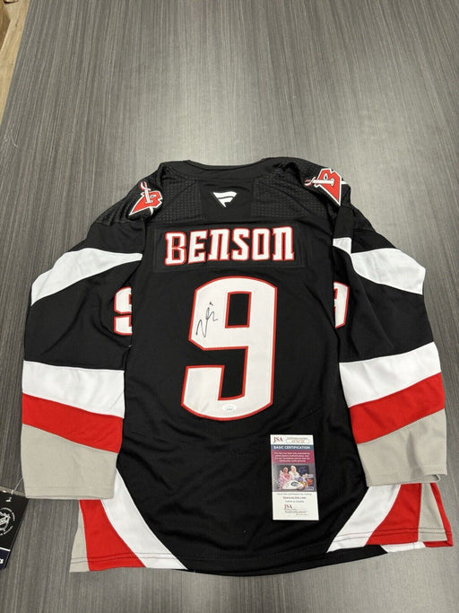 Zach Benson Signed Buffalo Sabres Jersey JSA COA