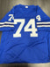 Bob Lilly Signed Dallas Cowboys Custom Jersey JSA COA