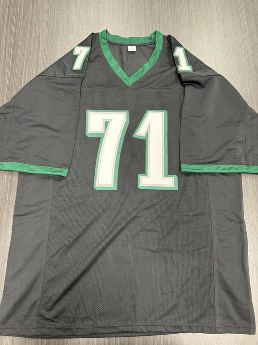 Jason Peters Signed Philadelphia Eagles Custom Jersey Beckett COA