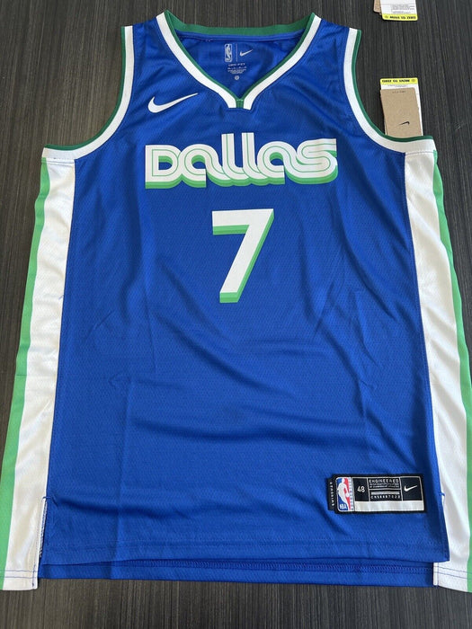 Dwight Powell Signed Dallas Mavericks Jersey JSA COA